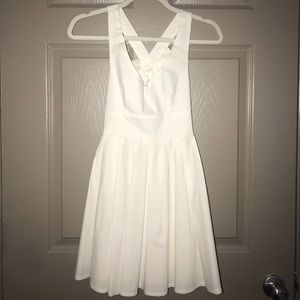 Mini Dress with Open Back